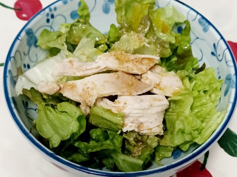 我が家の定番サラダ6☆レモンドレッシング